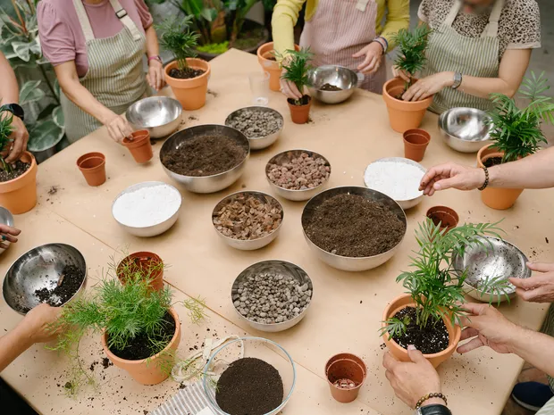 A child absorbed in self-directed discovery with hands-on Montessori materials